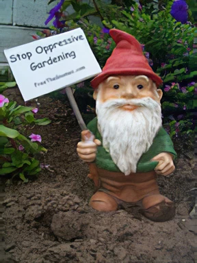 I wrote a Wiki article on Garden Gnome Liberationist.